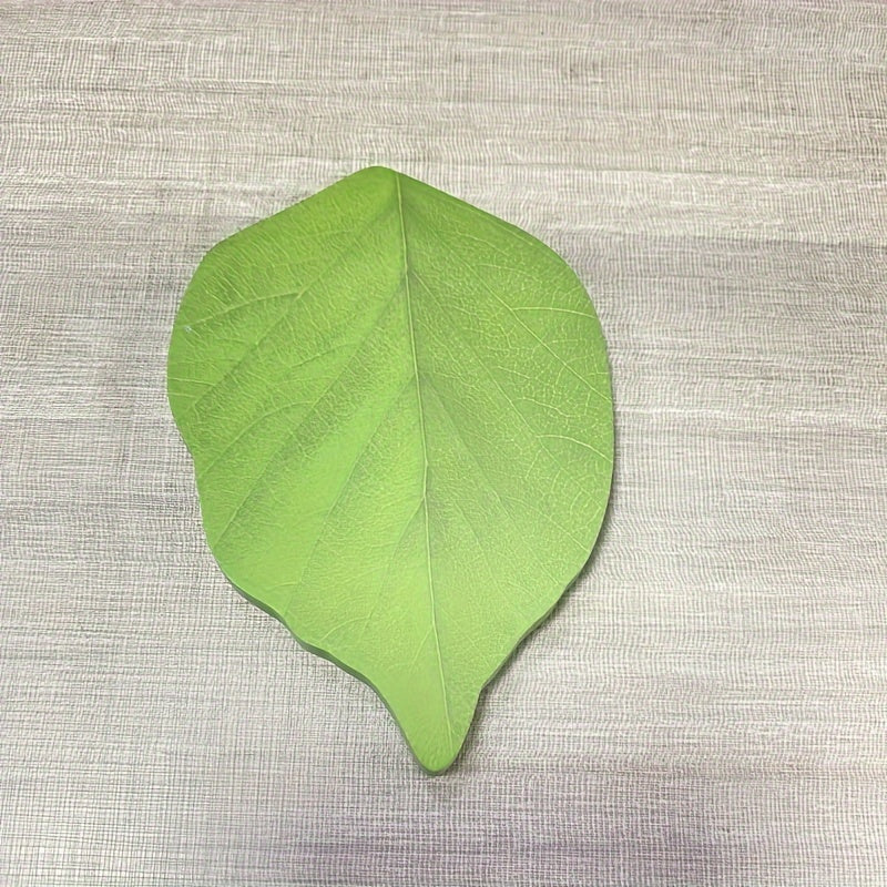 50 Sheets Leaf Sticky Notes Memo Pad Paper Sticker Pads Office Supplies