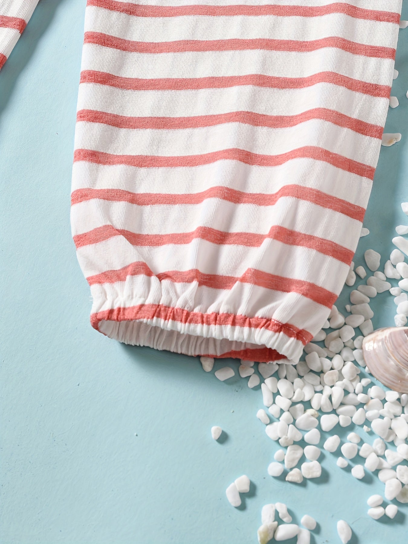 Striped Graphic Jogger Pants for Toddler Girls