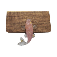 Crystal Stone Gravel Goldfish Shape Small Jewelry Gift