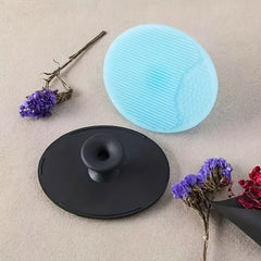Soft Silicone Facial Cleansing Brush Pad Exfoliator Scrub