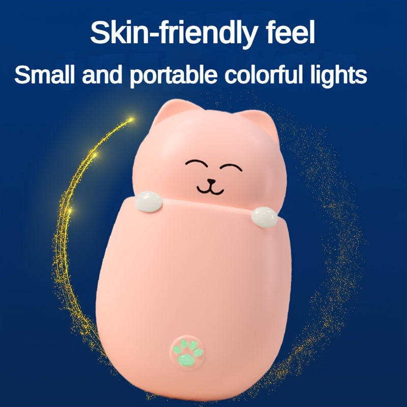 Mini 1200MAh Hand Warmer Wireless Colorful Lights Outdoor Winter Activities