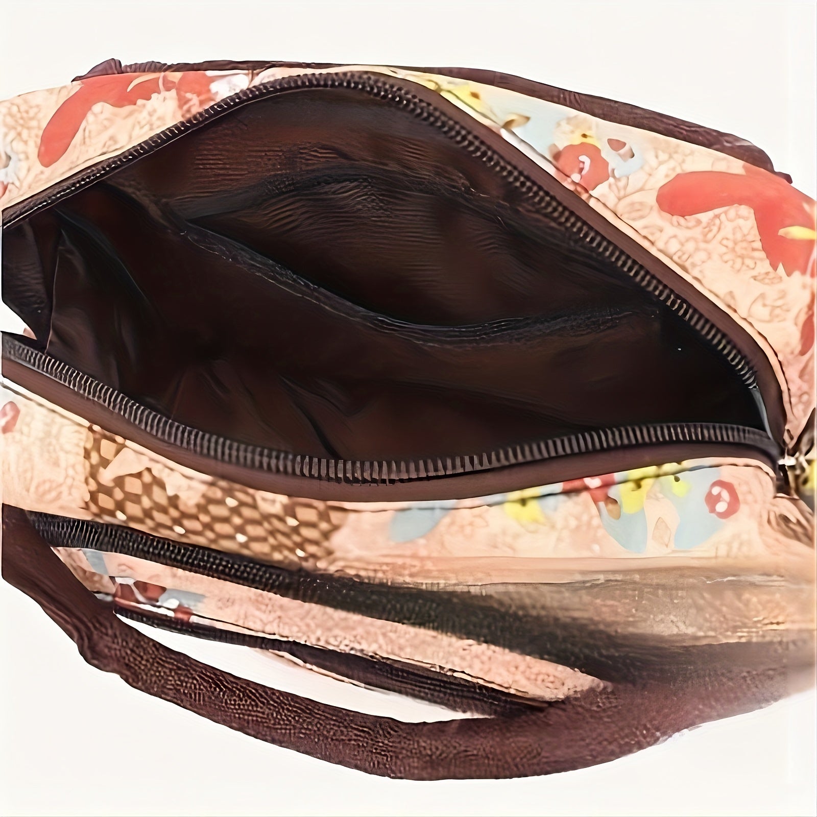 Cartoon Pattern Satchel Bag Zipper Lunch Bag for Work