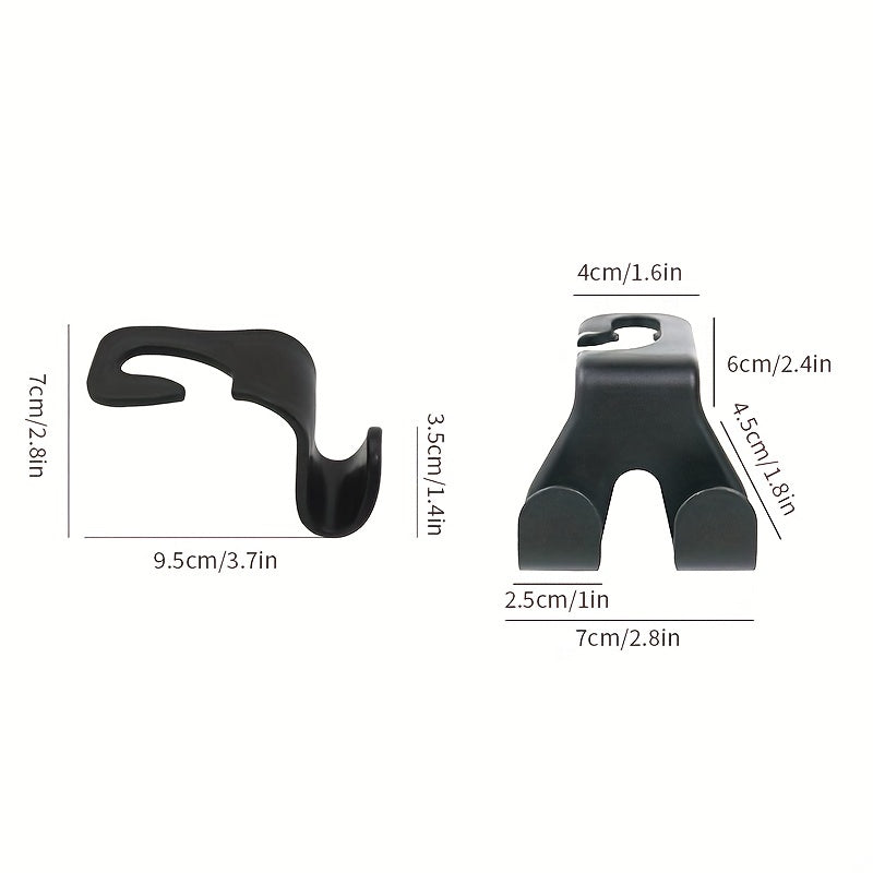 Car Seat Hook Backrest Hidden Purpose Hook Car Interior Rear Seat