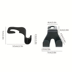 Car Seat Hook Backrest Hidden Purpose Hook Car Interior Rear Seat
