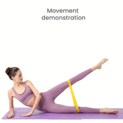 6pcs Latex Yoga Resistance Band for Strength Workout