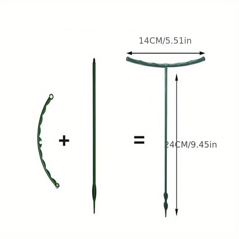 4pcs Plant Support Pile Frame Indoor Flower Vine Climbing Bracket