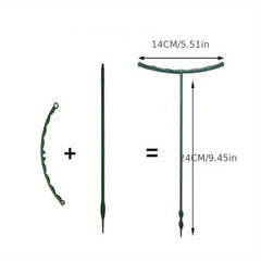 4pcs Plant Support Pile Frame Indoor Flower Vine Climbing Bracket