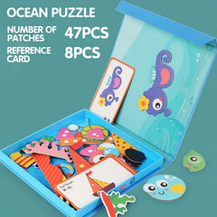 Magnetic Dress Up Toy Princess & Ocean Themed Game for Kids 3-6