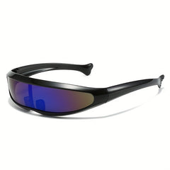 Unisex Dolphin Sunglasses Fish Shaped Glasses for Outdoor Sports