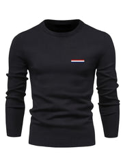 Men's Dragon Graphic Knitted Sweater