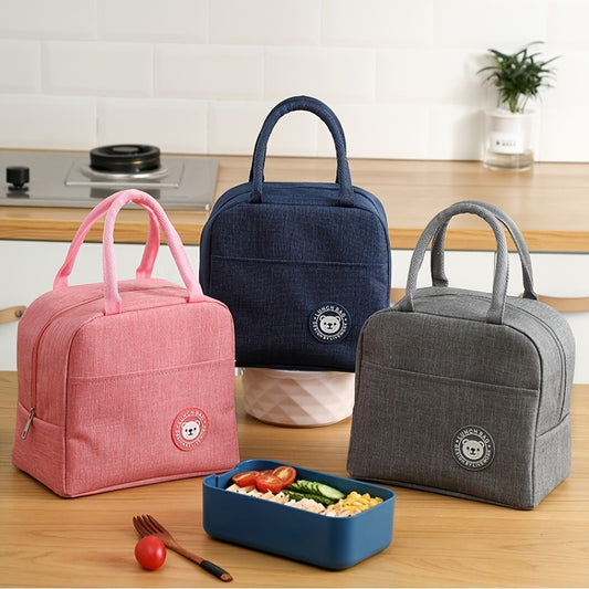Insulated Lunch Bag Aluminum Foil Bag Portable Thickened Rice Bag