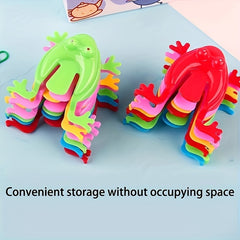 Mini Transparent Frog Jumping Toy 24pcs for Birthday Party and Teaching