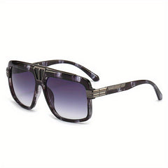 Men's Retro Sunglasses UV Protection Outdoor Beach Holiday Glasses Box