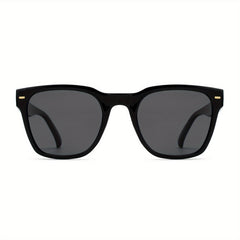 OUWEN Square Polarized Sunglasses Men Women Retro Sun Glasses VF2223