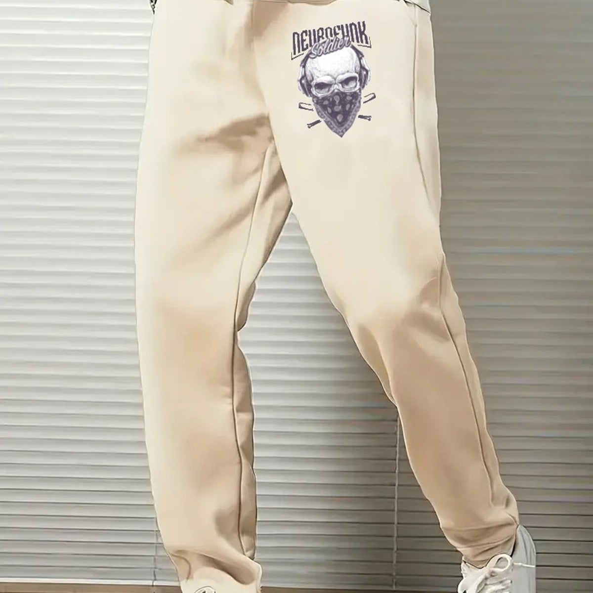 Soldier Comfy Drawstring Joggers Men's Casual Breathable Pants