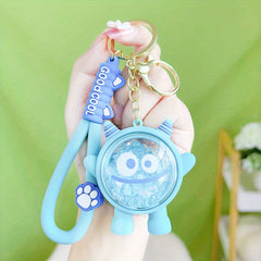 Cartoon Doll Pendant Keychain Car Keychain Wristlet Strap Hand Wrist Key Ring