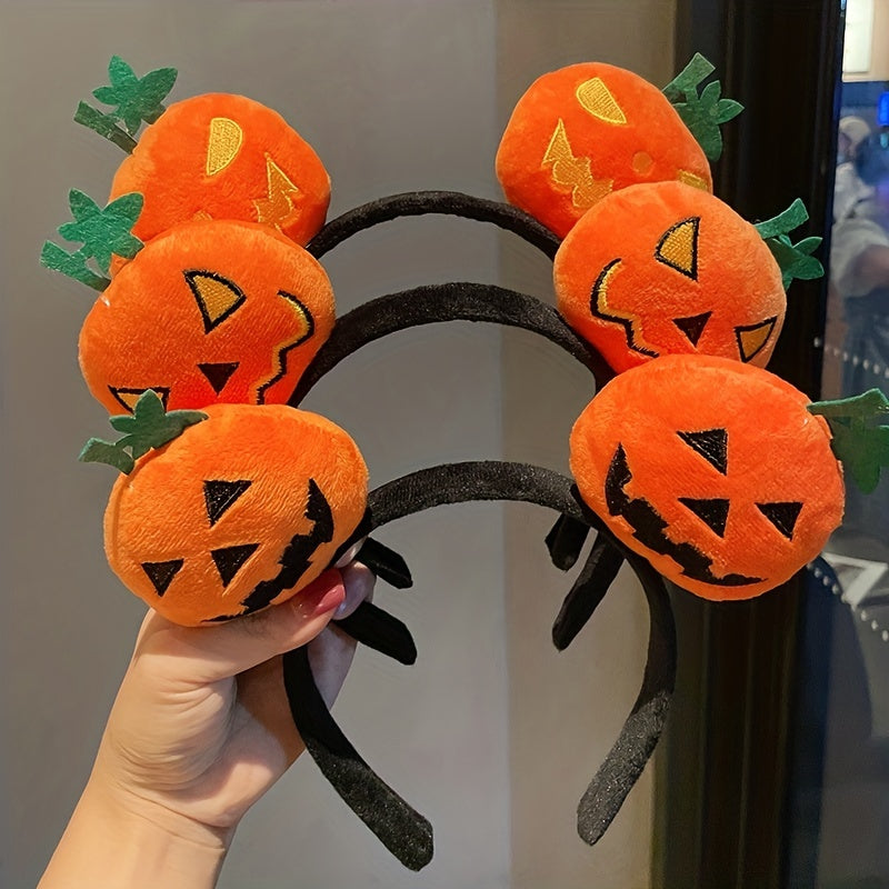 Pumpkin Lantern Funny Hair Hoops Cartoon Hair Accessories Headbands