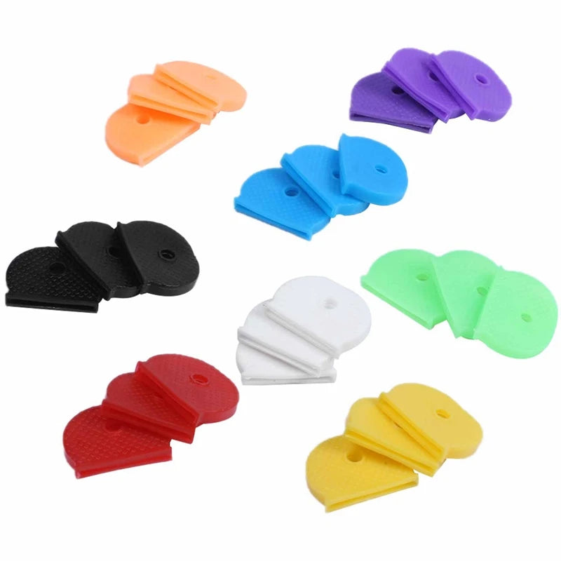 24 Key Caps With Flexible Key Cover, Multicolor