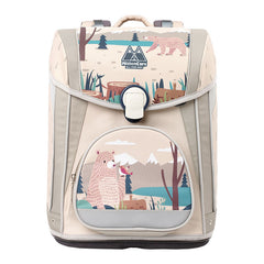 Materns Schoolbag For Primary School Girls Boys Spine Protection