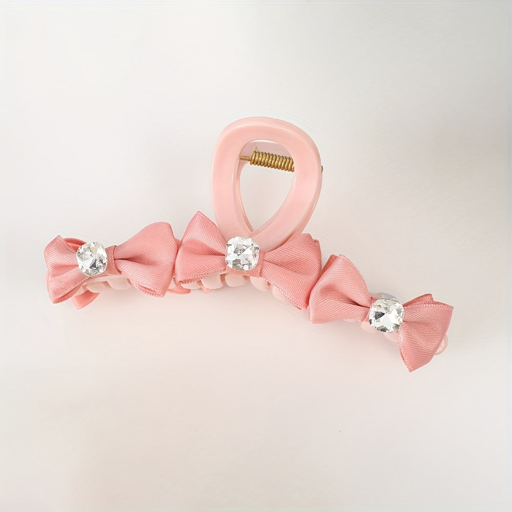 3pcs Bow Knot Hair Clip, Sweet & Versatile Accessory