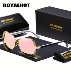 RoyalHot Men's Polarized Driving Sunglasses with Glasses Box