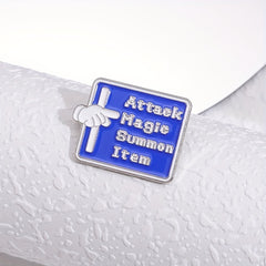 Magical Brooch Pin Jewelry for Summoning Power