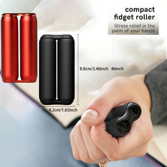 Aluminum Alloy Silent Fidget Spinner Red