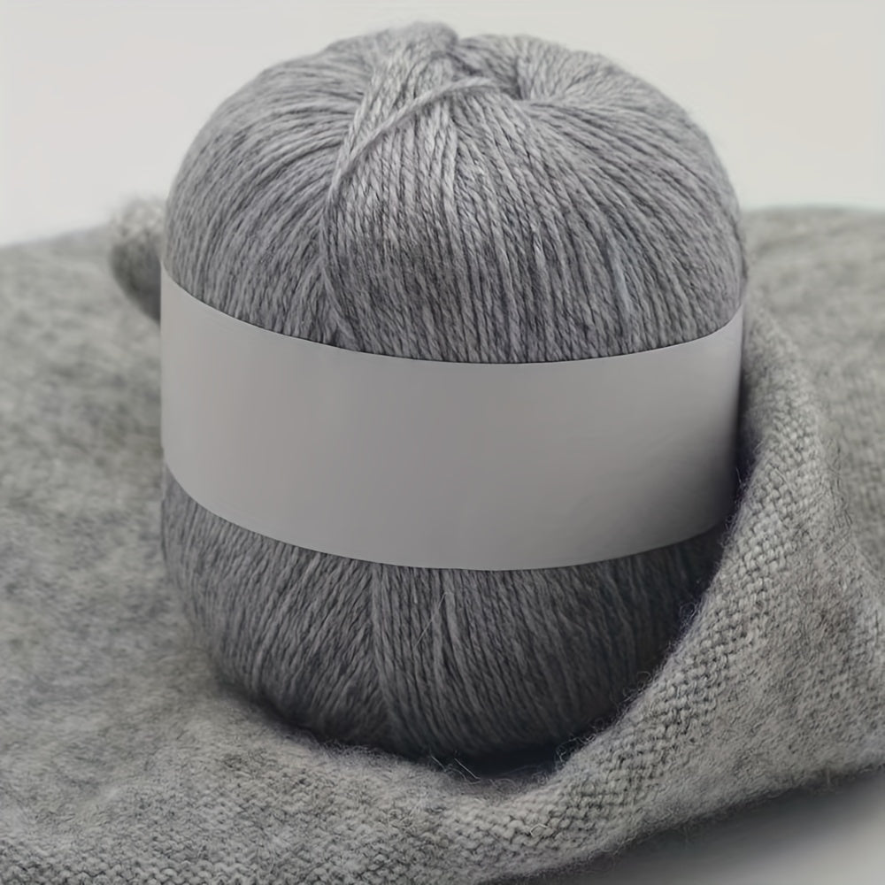 2pcs Hand Woven Cashmere Scarf Sweater Thread DIY Yarn 50g pc