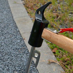 Multifunctional Camping Hammer Tent Peg Stakes Iron Hammer