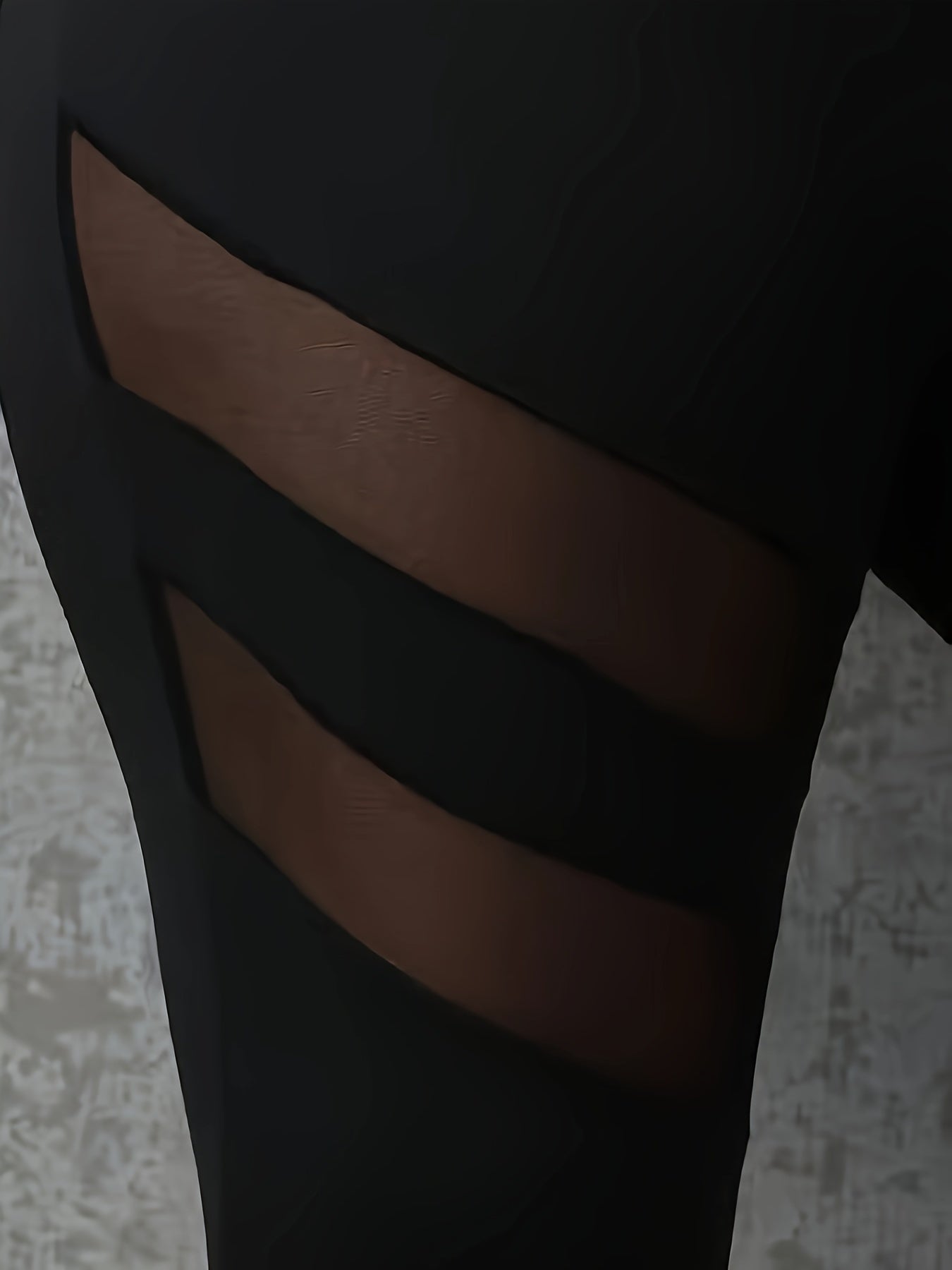 Contrast Mesh High Stretch Leggings