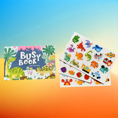 Animal Numbers & Letters Toy Book for 3-6 Years Old