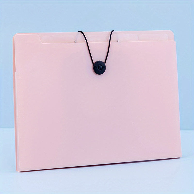 12 Grids File Organizer Bag for Office Learning Storage