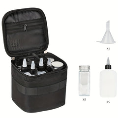 Outdoor Portable Storage Bag with Seasoning Bottle for BBQ