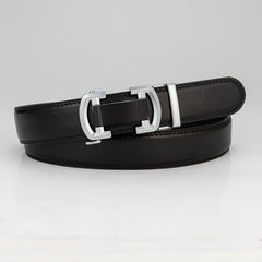 Men's Casual I-Shaped Auto Buckle Belt Gift