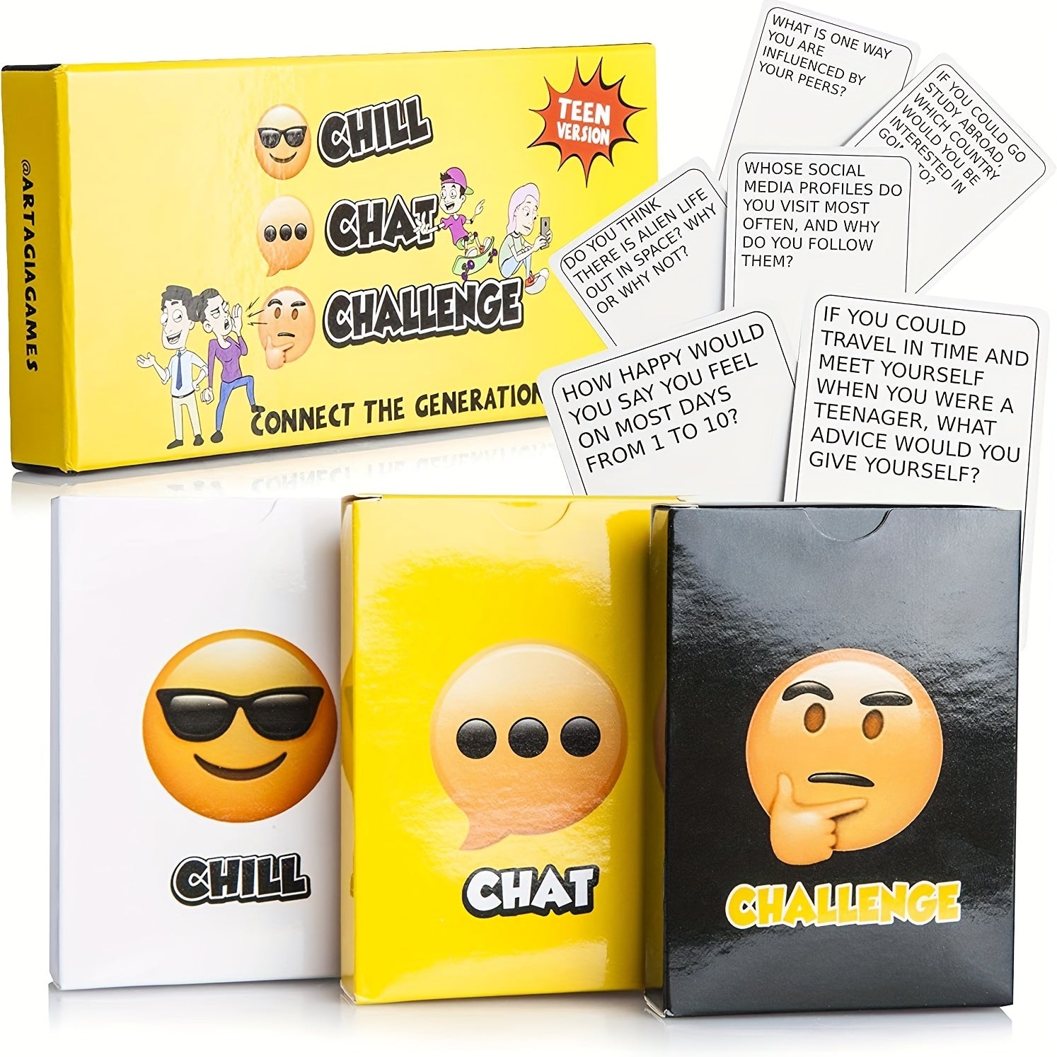 CBT Family Game Improve Social Skills & Relationships Through Open Communication