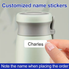 Customizable High Name Stickers Clear Print Waterproof Stain-resistant