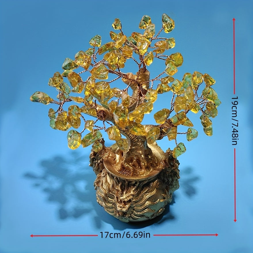 Magical Money Tree Ornament for Wealth and Good Fortune