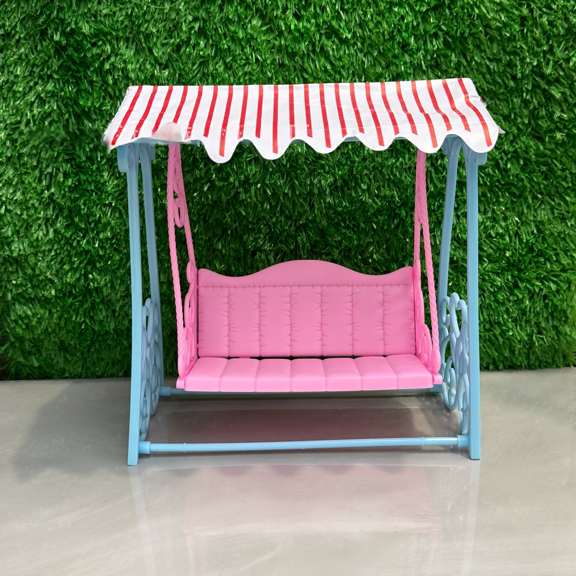 Colorful Playhouse Swing Chair & Beach Rocking Chair with Canopy
