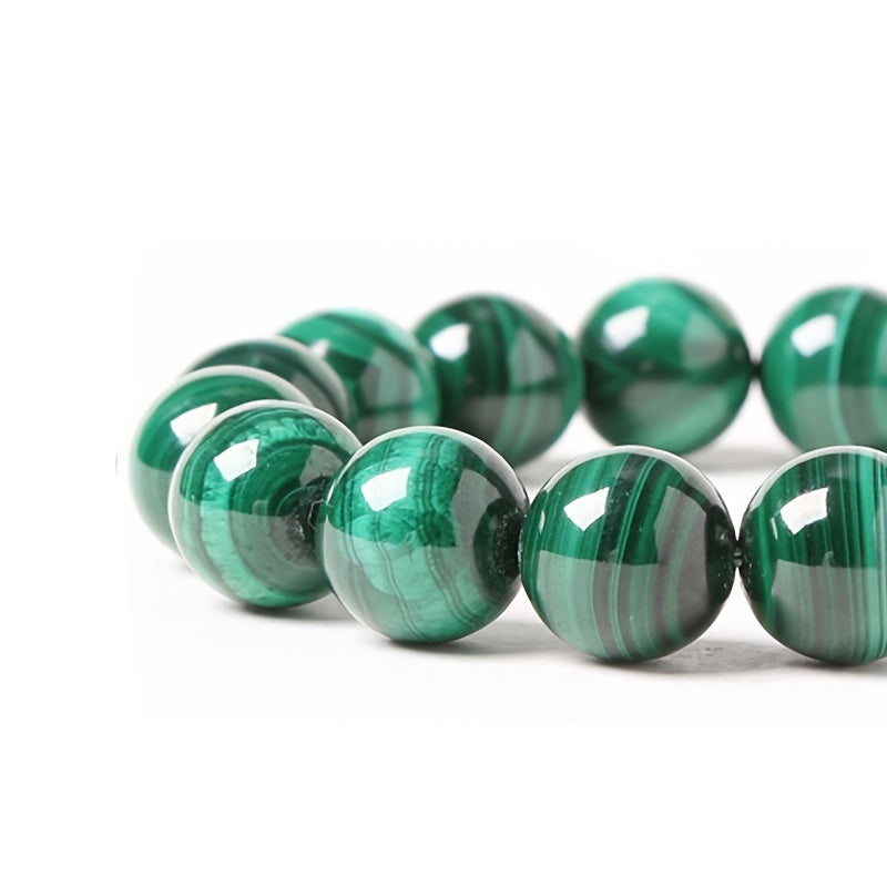 Malachite Bracelet Natural Quartz Stone Men's Bracelet