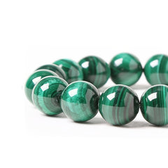 Malachite Bracelet Natural Quartz Stone Men's Bracelet