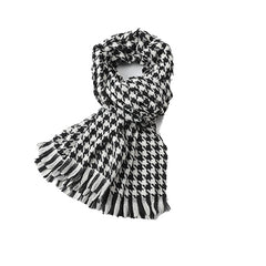 Winter Warm Plaid Scarf Lightweight Soft Casual Blanket