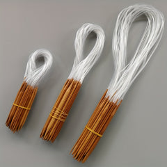 18pcs Bamboo Circular Knitting Needles Set for Adults