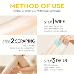 Marbella Hair Removal Cream Underarms Legs Full Body Bikini Line