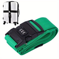 Cross Packing Strap with Password Reinforcement - Travel Luggage Accessory