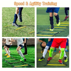 Agility Ladder Set with Jump Rope & Cones