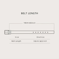 Men's Needle Buckle Belt 4 Colors