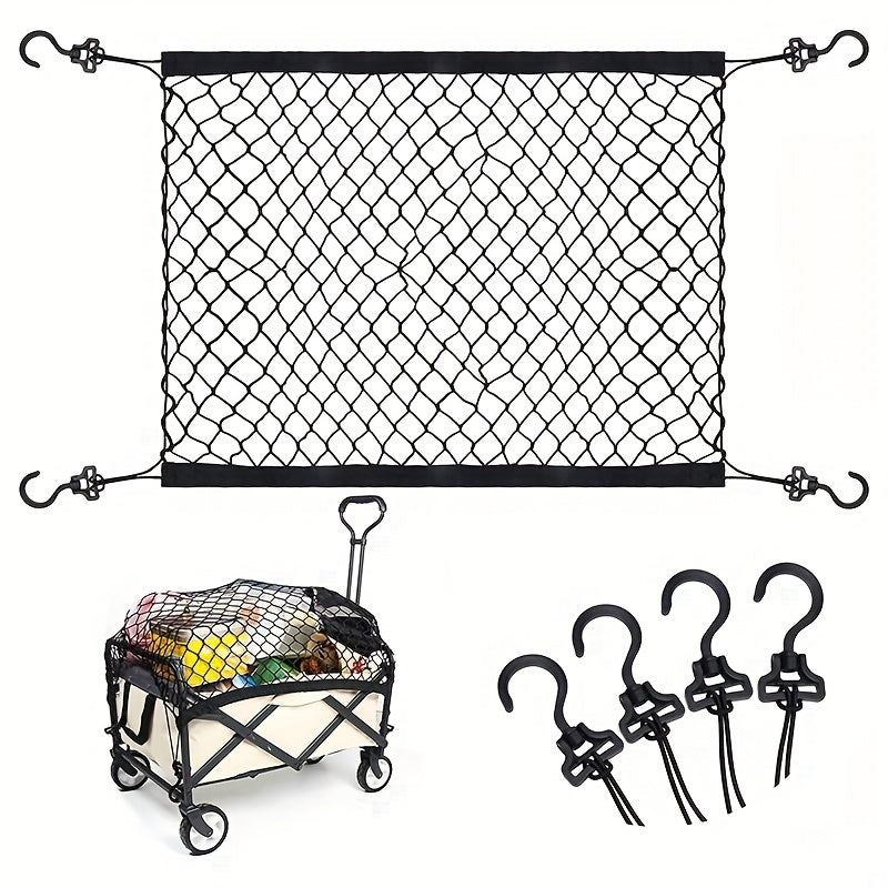 1pc Utility Wagon Net Cargo Net for Garden Cart Folding Trolley