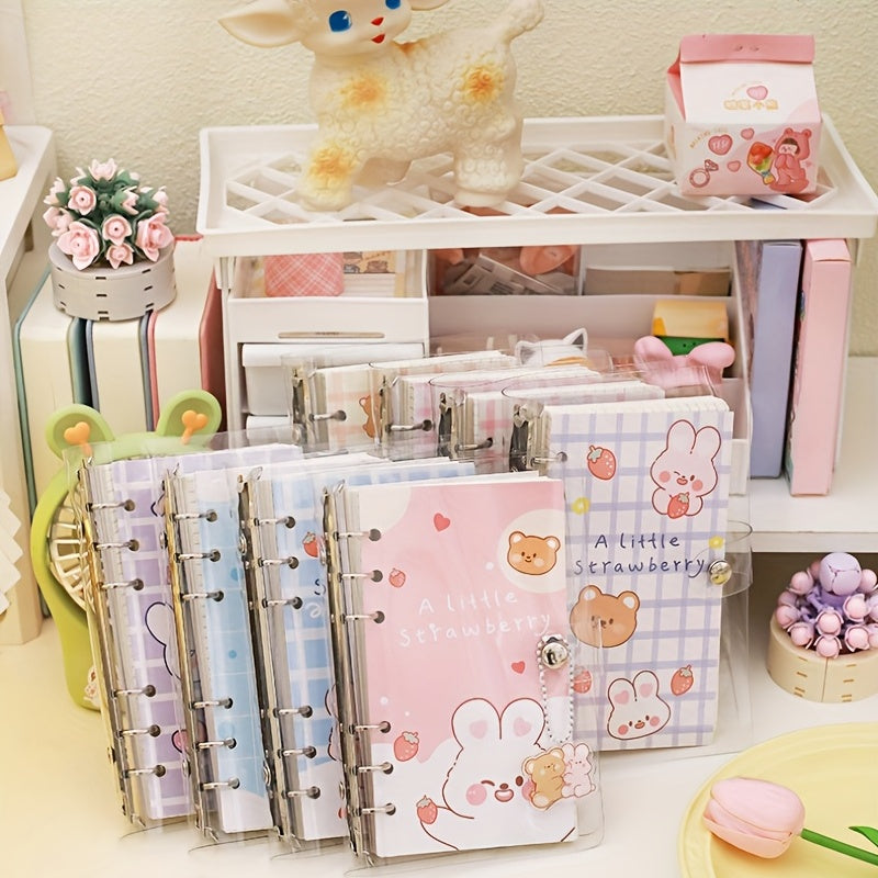 Girl Loose Leaf Diary Set Detachable Notebook