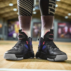 Men's Shock Absorbing Basketball Shoes Non Slip Athletic Shoes