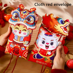 1pc HAPPY YEAR Red Envelope Chinese Spring Creative Lucky Money Envelope